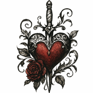 A gothic heart